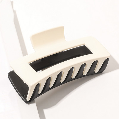 Clip pentru gheare de păr de culoare dublă Suport pentru coadă de cal din rășină coreeană Gheare de păr mari Ace accesorii de păr la modă pentru femei Nou