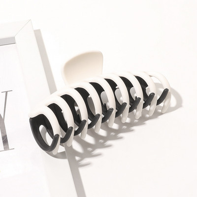 Clip pentru gheare de păr de culoare dublă Suport pentru coadă de cal din rășină coreeană Gheare de păr mari Ace accesorii de păr la modă pentru femei Nou