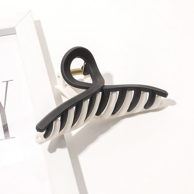 Clip pentru gheare de păr de culoare dublă Suport pentru coadă de cal din rășină coreeană Gheare de păr mari Ace accesorii de păr la modă pentru femei Nou