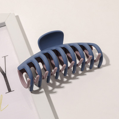 Clip pentru gheare de păr de culoare dublă Suport pentru coadă de cal din rășină coreeană Gheare de păr mari Ace accesorii de păr la modă pentru femei Nou