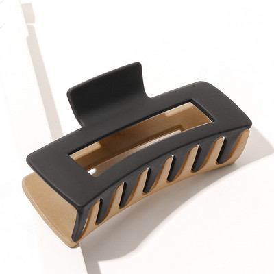 Clip pentru gheare de păr de culoare dublă Suport pentru coadă de cal din rășină coreeană Gheare de păr mari Ace accesorii de păr la modă pentru femei Nou