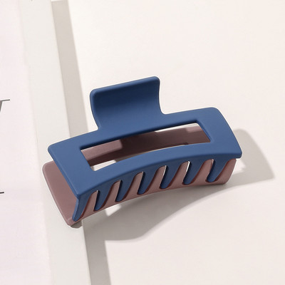 Clip pentru gheare de păr de culoare dublă Suport pentru coadă de cal din rășină coreeană Gheare de păr mari Ace accesorii de păr la modă pentru femei Nou