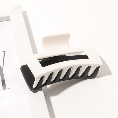 Clip pentru gheare de păr de culoare dublă Suport pentru coadă de cal din rășină coreeană Gheare de păr mari Ace accesorii de păr la modă pentru femei Nou