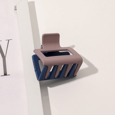 Clip pentru gheare de păr de culoare dublă Suport pentru coadă de cal din rășină coreeană Gheare de păr mari Ace accesorii de păr la modă pentru femei Nou