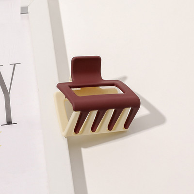 Clip pentru gheare de păr de culoare dublă Suport pentru coadă de cal din rășină coreeană Gheare de păr mari Ace accesorii de păr la modă pentru femei Nou