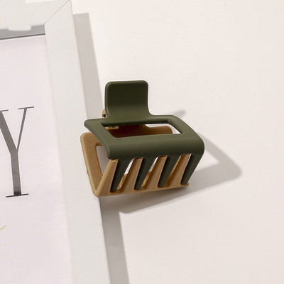 Clip pentru gheare de păr de culoare dublă Suport pentru coadă de cal din rășină coreeană Gheare de păr mari Ace accesorii de păr la modă pentru femei Nou