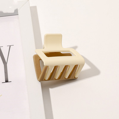 Clip pentru gheare de păr de culoare dublă Suport pentru coadă de cal din rășină coreeană Gheare de păr mari Ace accesorii de păr la modă pentru femei Nou