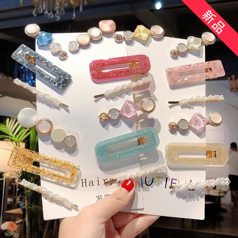 3 ks/balenie zlatých perlových sponiek do vlasov, sponky, kamienkové sponky do vlasov, roztomilé sponky do vlasov, vlasové doplnky pre ženy a dievčatá