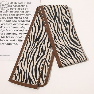 2021 Potlač Bodkovaná saténová dlhá stuha Držiak na cop Šatka Vlasová gumička Gumičky Dámske Dievčenské Hodvábne Kvetinové Čelenky Doplnky Do Vlasov