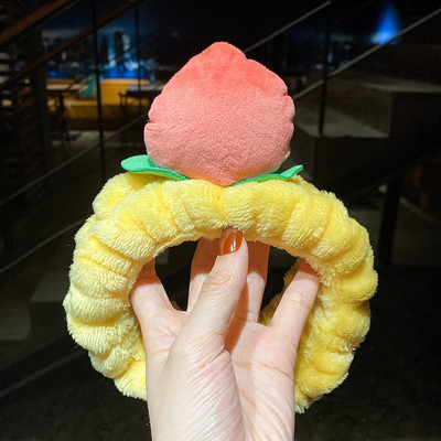 Se spală pe față Suport pentru păr Bentite pentru femei, fete, moale, caldă, fleece de coral, fundă, urechi de animale, bentiță, turban, accesorii de păr la modă