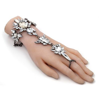 Boho Crystal gleznă Australia plajă vacanță gleznă brățară sandale sexy picior lanț femeie declarație Asteria Lyra bijuterii picioare