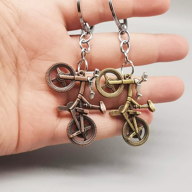 Breloc pandantive motociclete de munte model creativ Suport chei masina culoare metal Geanta Charm Accesorii Breloc 3D