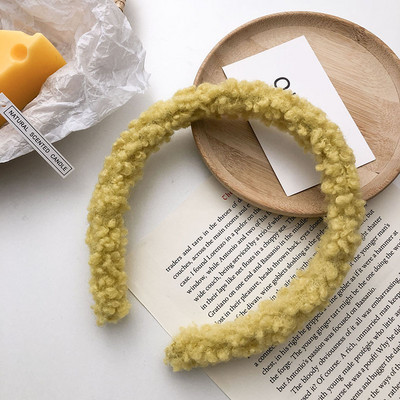 Χειμερινές μάλλινες κορδέλες Αξεσουάρ μαλλιών για γυναίκες Terry βελούδινα κορδέλες μαλλιών Χονδρική πώληση προσώπου πλύσιμο προσώπου Κοριτσίστικες κορδέλες μακιγιάζ HeadBands