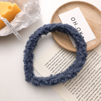 Χειμερινές μάλλινες κορδέλες Αξεσουάρ μαλλιών για γυναίκες Terry βελούδινα κορδέλες μαλλιών Χονδρική πώληση προσώπου πλύσιμο προσώπου Κοριτσίστικες κορδέλες μακιγιάζ HeadBands