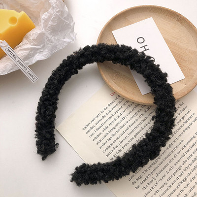 Χειμερινές μάλλινες κορδέλες Αξεσουάρ μαλλιών για γυναίκες Terry βελούδινα κορδέλες μαλλιών Χονδρική πώληση προσώπου πλύσιμο προσώπου Κοριτσίστικες κορδέλες μακιγιάζ HeadBands
