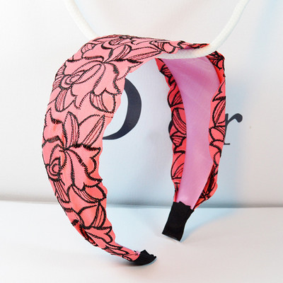 Retro pitsist juuksepaelad lai turban juuksepael Heegeldatud tikandid lint juuksepael rõngaspaelad peapael naistele juuste aksessuaarid Uus