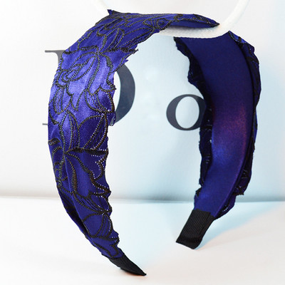 Retro pitsist juuksepaelad lai turban juuksepael Heegeldatud tikandid lint juuksepael rõngaspaelad peapael naistele juuste aksessuaarid Uus