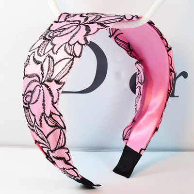 Retro pitsist juuksepaelad lai turban juuksepael Heegeldatud tikandid lint juuksepael rõngaspaelad peapael naistele juuste aksessuaarid Uus