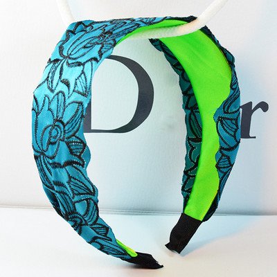 Retro pitsist juuksepaelad lai turban juuksepael Heegeldatud tikandid lint juuksepael rõngaspaelad peapael naistele juuste aksessuaarid Uus