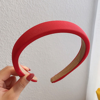 Benzite de păr din burete de culoare bomboană pentru femei, fete, accesorii de păr, curea de păr dulce, benzile de designer, suport pentru benzile pentru machiaj sport, benzile pentru cap