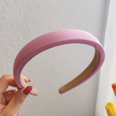 Benzite de păr din burete de culoare bomboană pentru femei, fete, accesorii de păr, curea de păr dulce, benzile de designer, suport pentru benzile pentru machiaj sport, benzile pentru cap