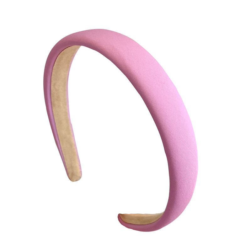 Benzite de păr din burete de culoare bomboană pentru femei, fete, accesorii de păr, curea de păr dulce, benzile de designer, suport pentru benzile pentru machiaj sport, benzile pentru cap