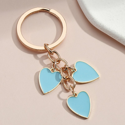 Breloc drăguț cu dragoste Inimă colorată Breloc Y2K Breloc Cadouri de Ziua Îndrăgostiților pentru femei Fete Accesorii pentru geantă Bijuterii DIY