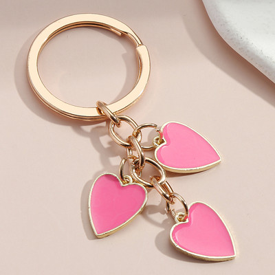 Breloc drăguț cu dragoste Inimă colorată Breloc Y2K Breloc Cadouri de Ziua Îndrăgostiților pentru femei Fete Accesorii pentru geantă Bijuterii DIY