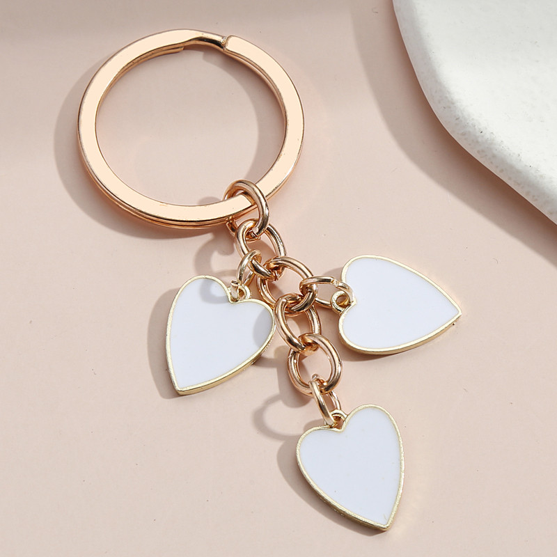 Breloc drăguț cu dragoste Inimă colorată Breloc Y2K Breloc Cadouri de Ziua Îndrăgostiților pentru femei Fete Accesorii pentru geantă Bijuterii DIY