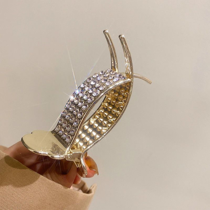 Perle Strasuri Metal Auriu Agrafă de păr Diamond Agrafe Suport pentru coadă de cal Ace pentru gheare de păr Ace de nuntă Coreeană Accesorii de bijuterii de păr