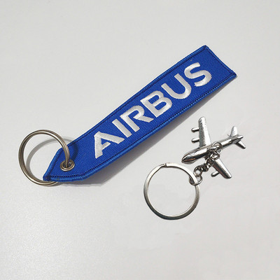 MiFaViPa Fashion Trinket Breloc Pilot Porte Woven Flight Crew Gift Breloc Aviație cu 1 PC Metal Avion Breloc Cessna