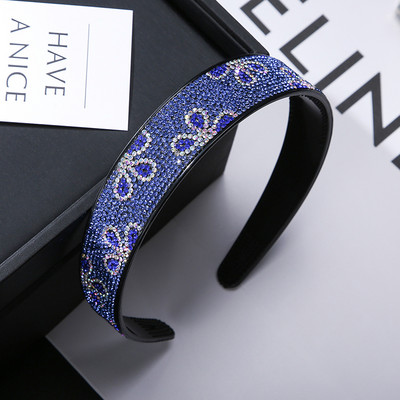 Nové kamienkové čelenky pre ženy, čierne, protišmykové, s mašľou do vlasov, dievčenské, čelenky, dámske módne pokrývky hlavy, vlasové doplnky