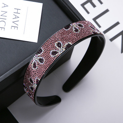 Nové kamienkové čelenky pre ženy, čierne, protišmykové, s mašľou do vlasov, dievčenské, čelenky, dámske módne pokrývky hlavy, vlasové doplnky