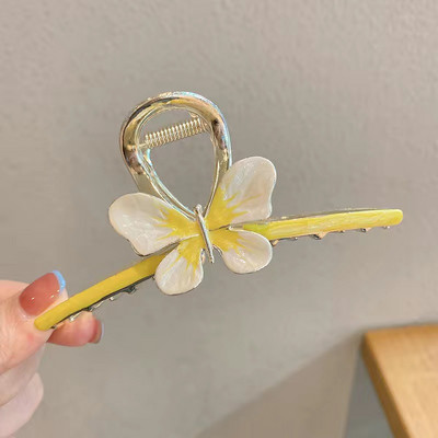 Veliki zlatni metalni leptir, kopče za kosu, kopče za žene, kopče, hvataljke za kosu i igle, pokrivala za djevojke, korejski modni dodaci