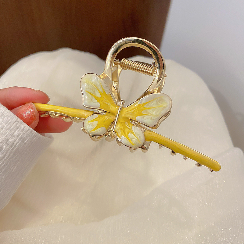Veliki zlatni metalni leptir, kopče za kosu, kopče za žene, kopče, hvataljke za kosu i igle, pokrivala za djevojke, korejski modni dodaci