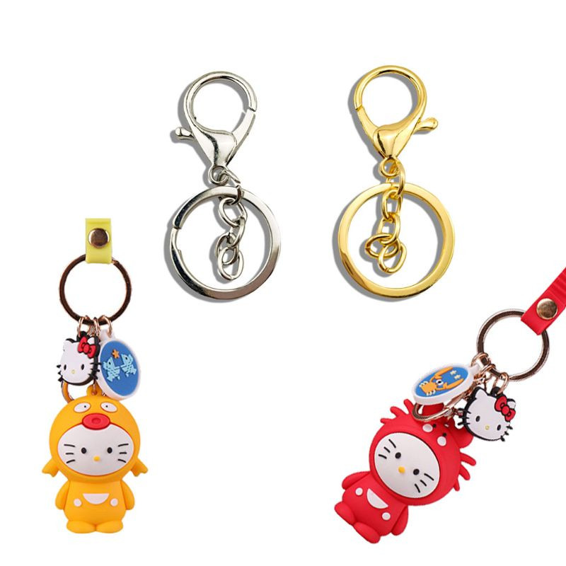 20 buc. Cârlig pivotant din metal Cârlig cu cârlig Închizătoare pentru homar Snur Breloc Breloc Descoperiri de bijuterii DIY Accesorii pentru realizarea de bijuterii