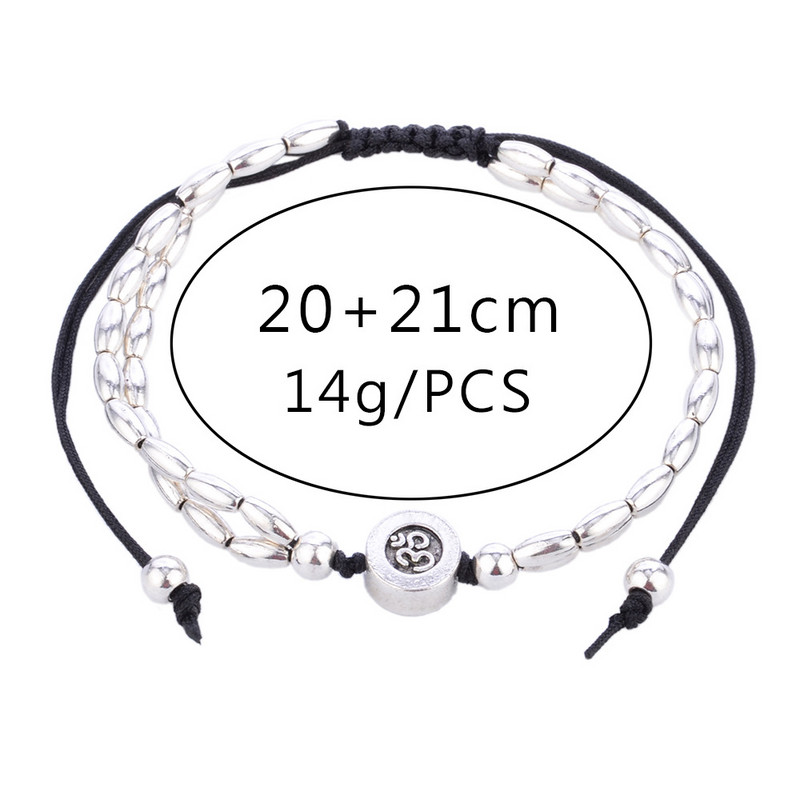 1 kom. Pojedinačne narukvice za gležnjeve za žene Modne perle Nakit za bosu nogu Narukvica za gležanj Om Yoga Starfish Narukvica za gležanj Boho