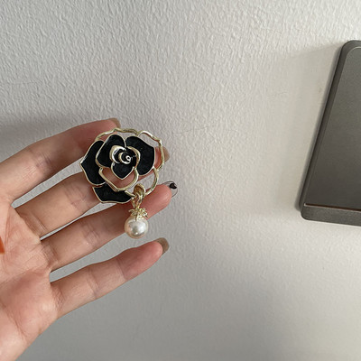 Crni CC broševi za žene novi predmeti dizajnerski nakit Luksuzni ženski nakit