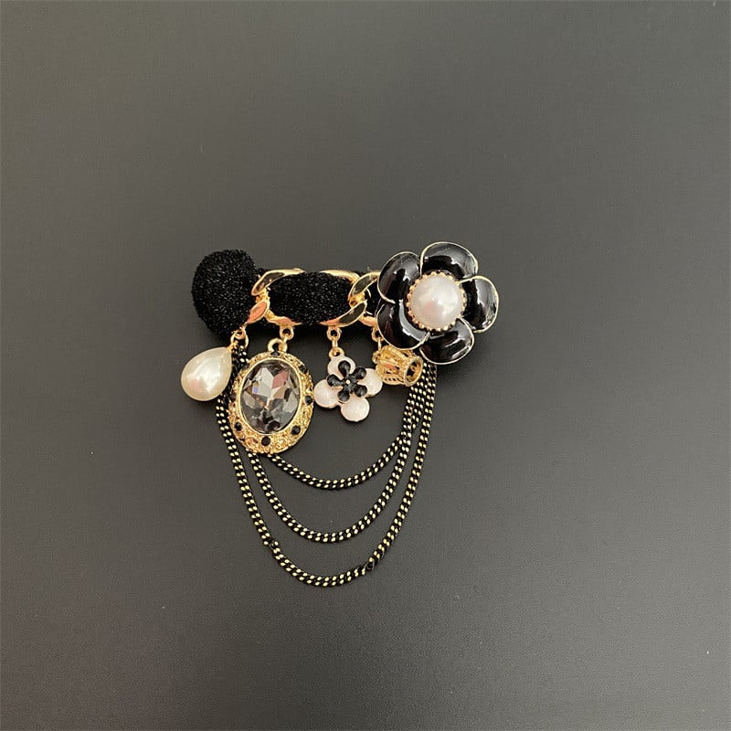 Crni CC broševi za žene novi predmeti dizajnerski nakit Luksuzni ženski nakit