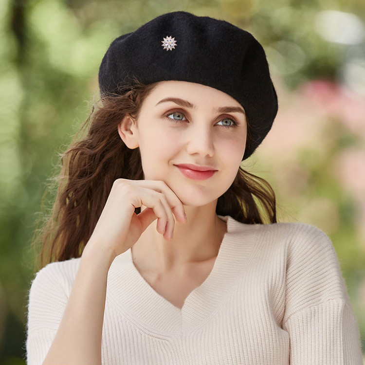 CINDY XIANG Cvjetne igle i broševi od bakra i kubičnog cirkonija za žene Nakit s ovratnicima Ljetni modni dodaci