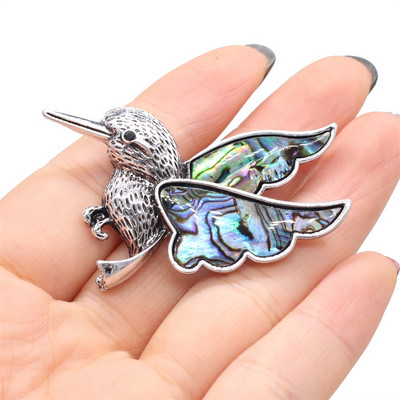 Broșă pentru femei, cochilie naturală, în formă de Hummer, pandantiv pentru bijuterii, bricolaj, colier, pandantiv, haine, accesoriu pentru cămăși