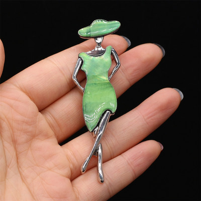 Ženski broš Prirodna školjka Ljepota Privjesak Broš za izradu nakita DIY Ogrlica Privjesak Odjeća Košulje Dodaci