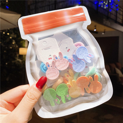 10/14 τμχ/Παρτίδα Νέα Παιδιά Χαριτωμένα χρώματα καραμέλας Μαλακά ελαστικά κορδέλες για τα μαλλιά Κορίτσια Lovely Scrunchies Λαστιχάκια Παιδικά Αξεσουάρ μαλλιών