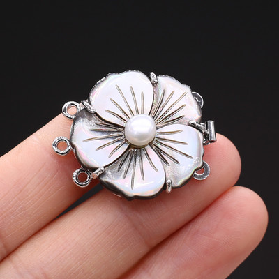 Ženski broš Prirodna školjka Sedef Školjka Privjesak u obliku leptira Za izradu nakita Vjenčanica Poklon Droppshing