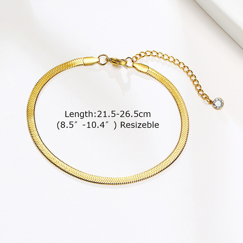 Nuo alergijos nerūdijančio plieno moteriškos gyvatės grandinėlės kulkšnys, vasaros vandenyno paplūdimio apyrankė ant kulkšnies pėdų, mamos dukters dovanų papuošalai