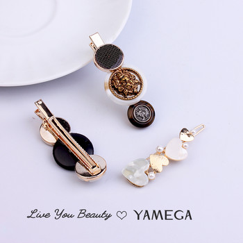 YAMEGA Fashion Heart Barrettes Ρητίνη φουρκέτες Κλιπ μαλλιών Στολίδι Κοσμήματα λαβή μαλλιών Αξεσουάρ μαλλιών για γυναίκες κορίτσια