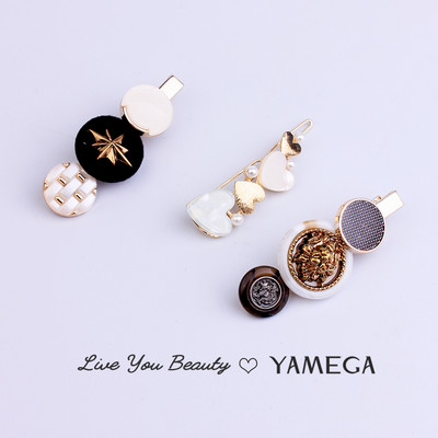 YAMEGA Fashion Heart Barrettes Ρητίνη φουρκέτες Κλιπ μαλλιών Στολίδι Κοσμήματα λαβή μαλλιών Αξεσουάρ μαλλιών για γυναίκες κορίτσια