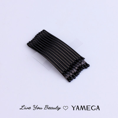 20 buc/lot Agrafe de păr în formă de U Ace pentru bobby Accesorii pentru coafarea părului Mireasă Bijuterii negre Agrafe din metal pentru femei, fete