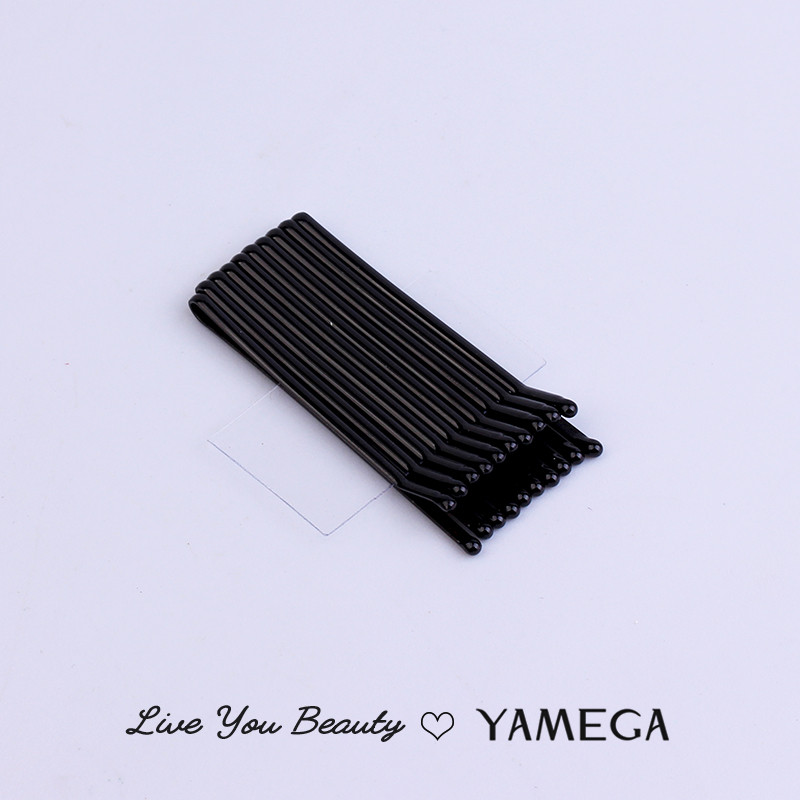 20 buc/lot Agrafe de păr în formă de U Ace pentru bobby Accesorii pentru coafarea părului Mireasă Bijuterii negre Agrafe din metal pentru femei, fete