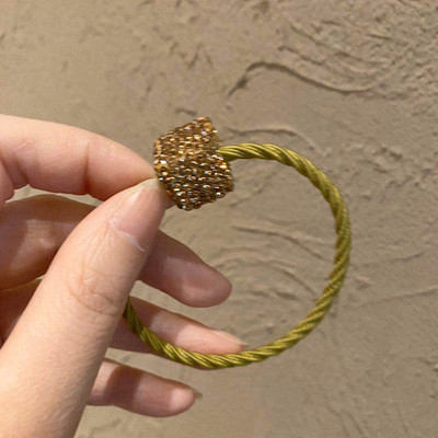 Svjetlucavi vještački dijamant Uže za kosu Dodaci za kosu za žene Djevojke Kravate Škrutle Držač Ins Ring Jednostavne gumene elastične trake za kosu